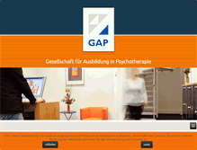 Tablet Screenshot of gap-ffm.de